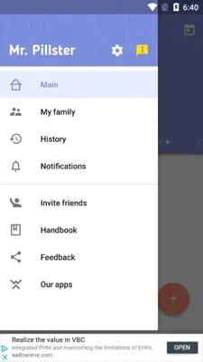 Mr. Pillster android App screenshot 0