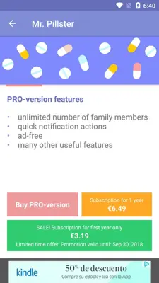 Mr. Pillster android App screenshot 2